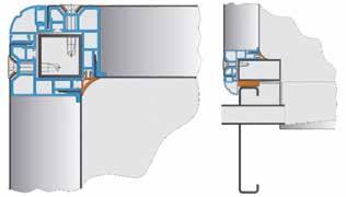 PVC profilin yapısının gözenekli oluşu da hem yapısal dayanımını hem de ısı yalıtım özelliğini güçlendirir.