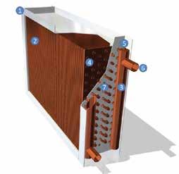 Batarya Hücreleri Cooling Klima santrallerinde ısıtma, soğutma ve mekanik nem alma proseslerini yerine getirmek için kullanılan ısı değiştiricileridir.
