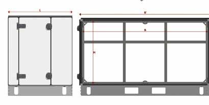 Filtre çerçeveleri galvaniz çelik, paslanmaz çelik, PVC veya fiberglas malzemeden imal edilebilmektedir. Zikzaklı yapısı sayesinde daha yüksek yüzey alanına sahiptir.