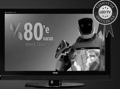 Reklamda Mitler ve Anlam 37 Görsel 3. Vestel LED TV Reklamı Gösterenler: Reklamdaki görsel metnin tamamında bir LED televizyon görülmektedir.