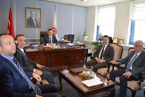 Kemaloğlu nu ziyaret ederek, Gıda, Tarım ve Hayvancılık Bakanı Dr. Ahmet Eşref Fakıbaba ve Gümrük ve Ticaret Bakanı Bülent Tüfenkci nin 8-11 Mart 2018 tarihlerinde Antalya da düzenlenen TUSAF 14.