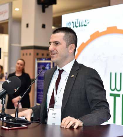 Bilim, Sanayi ve Teknoloji Bakan Yardımcısı Hasan Ali Çelik in teşrifiyle gerçekleşen açılış töreninde; Türkiye Un Sanayicileri Federasyonu Yönetim Kurulu Başkanı Eren Günhan Ulusoy, Uluslararası