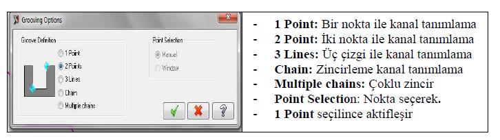 6. Kanal Açma Takım Yolu Oluşturma A-Toolpats menüsünden