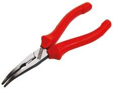 Pliers (Bent) TS 60 - TS ISO 5745 Özel alaşımlı çelik, Kesici ağızlar indüksiyonda sertleştirilmiş, Special steel, Cutters induction hardened, Özel alaşımlı çelik, Kesici ağızlar indüksiyonda