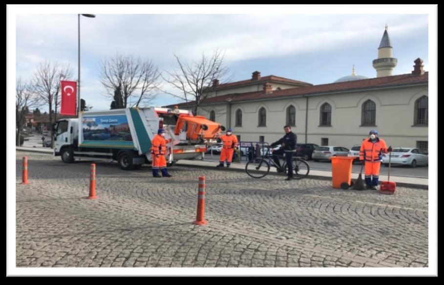 f) İnşaat Atıkları ve Yıkıntılarının Toplanması: İlçemiz dahilinde çıkan molozların toplanması, yatırılan ücretleri takip edilerek yapılmaktadır.