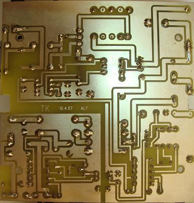 Power PCB programı sayesinde devrenin hem mantık hem de baskı devre şeması çizilerek devre kurulmuştur. Resim 6.