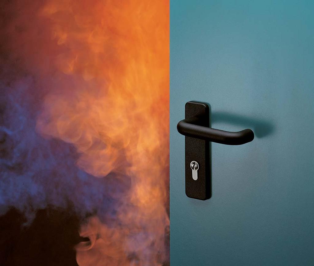 Proje Tipi Kapı Kolları - Hoppe Paris (Polyamid) FS-K138/202K Özellikler: Yangın dayanımlı kapılar için Çelik alt konstrüksiyonlu DIN 18273