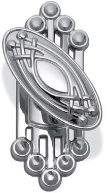 Pirinç Kapı Kolları - Enrico Cassina Art Deco Serisi Topuz kol