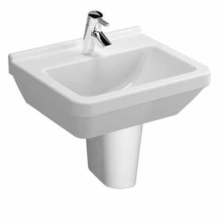 beyaz For 45 cm washbasin option, please refer to price list or vitra.com.tr. 45 cm lavabo seçeneği için fiyat listesi veya vitra.com.tr adresinden yararlanabilirsiniz.