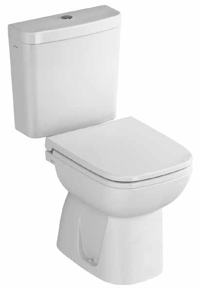 S20 Close-coupled WC pan/tak m klozet Code/Kod: 5510 Weight/Ağırlık (kg): 24,3 Compatible items/uyumlu ürünler: 5514 Cistern/Rezervuar 77 WC seat/klozet kapa Material/Malzeme: Vitreous china