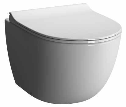 Single WC pans/tekil klozetler Sento wall-hung WC/Sento asma klozet Code/Kod: 4448 Weight/Ağırlık (kg): 24 Compatible items/uyumlu ürünler: 86 Sento-Bella WC seat/ Sento-Bella klozet kapağı 100