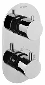 yönlendirici Built-in bath/shower mixer (thermostatic)/termostatik ankastre banyo bataryası Code/Kod: A47025EXP/A47025