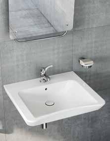 You can supplement the Conforma series WC pans with other VitrA products, for special needs bathrooms.