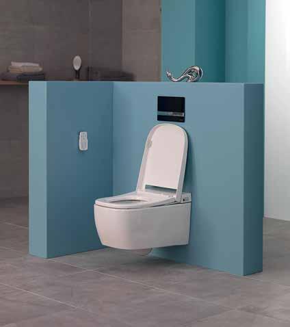 V-care Smart WC Pan V-care Akıllı Klozet The most comfortable personal washing system VitrA offers the most comfortable personal washing system for cleverlydesigned healthcare projects.