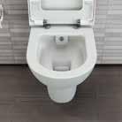 Klozet 5746 Zentrum Rim-ex Wall-Hung WC Pan