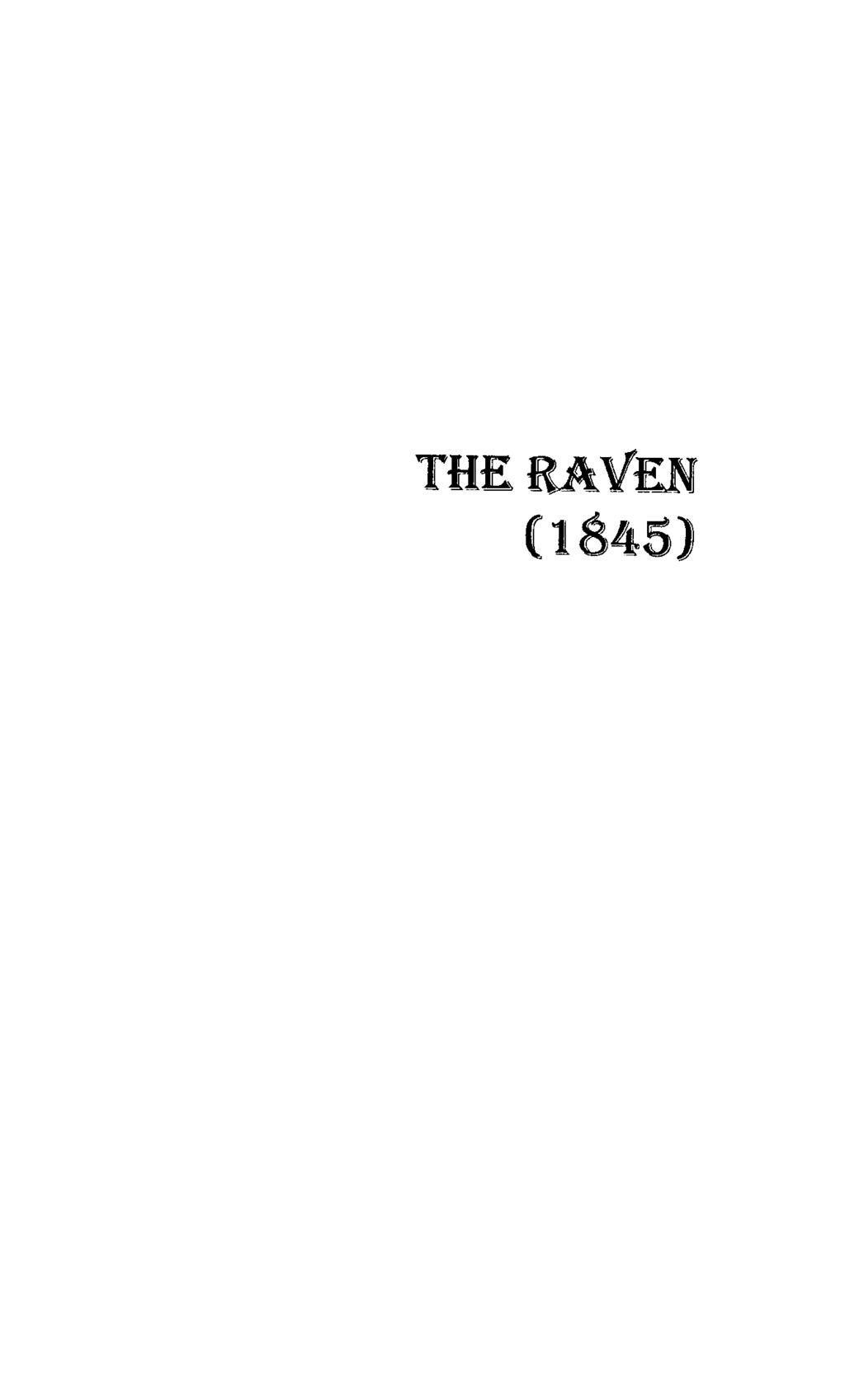 THE RAVEN