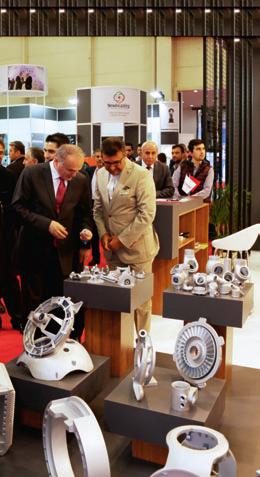 The Turkish foundry industry's experience, variety of product offerings, increased production capacity, and e use of e latest technology gives Turkey a competitive advantage.