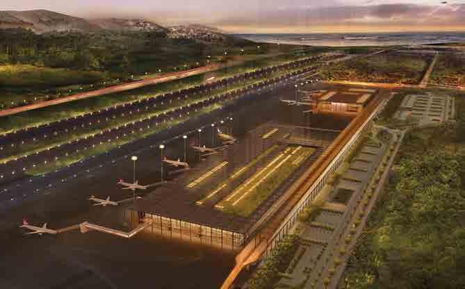 İNŞAAT & TAAHHÜT PROJELERİ DALAMAN ULUSLARARASI HAVALİMANI YENİ TERMİNALİ Dalaman Uluslararası Havalimanı Yeni Terminal Binasının, 2018 yılı içerisinde tamamlanarak bölge halkının, ülkemiz turizm