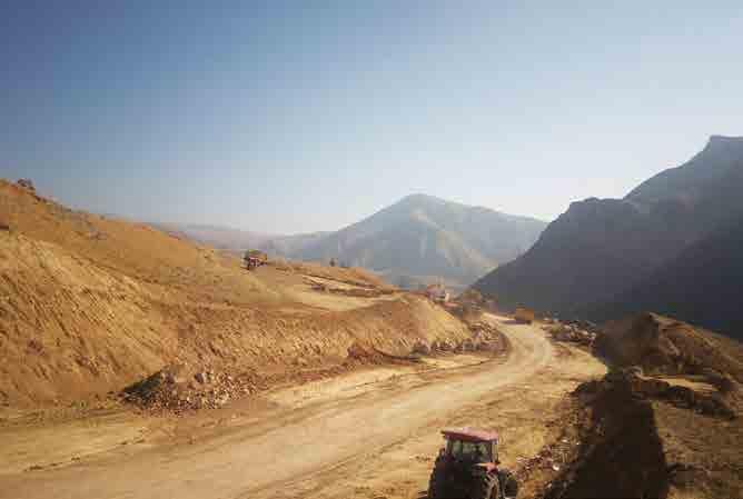 Ş. ortaklığında taahhüt projesi olarak yapımı sürdürülmekte olan (Kars-Selim) Ayrım Kötek Yolu İnşaatı projesinin hedeflenen