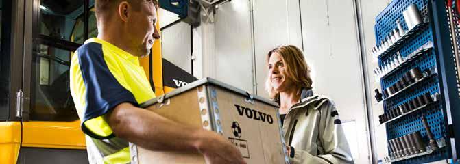 Volvo, kendi Çalışma Süresi Merkezinden makine sağlığını uzaktan takip edebilir ve potansiyel arızaları daha meydana gelmeden fark etmenize yardımcı olabilir.