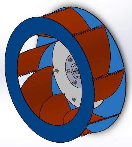 PLC PLUG FANLAR Özel tasarlanmış kanat yapısıyla yüksek verimde sessiz çalışan bu fanlar geriye eğik seyrek kanatlı olarak üretilirler.