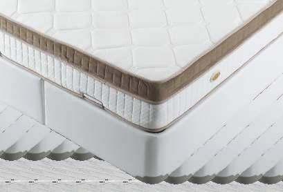 At the top level the extra ake layer protects the ergonomic structure of the body. In addition, the special felt and chocks inside the bed distribute the pressure uniformly applied to the bed.