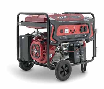 HP 17,5 HP 420 cc 450 cc Marşlı / Electric start 26 lt / 26 lt Alternatör / Alternator 220 V, monofaz, %100 bakır / 220 V, singlephase, 100% copper Sürekli