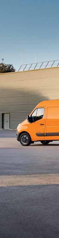 İhtiyacınıza göre Renault Master tek veya çift tekerleklerle önden çekiş veya