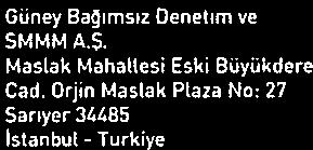 Ocak-31 Aralık 2017 hesap dönemine ait ekteki performans sunuş raporunu Sermaye Piyasası Kurulu nun VIl-128.