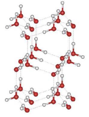 Su ve buz Buz, düzenli bir yapıya sahip inorganik bir kristal (mineral) olarak değerlendirilir.