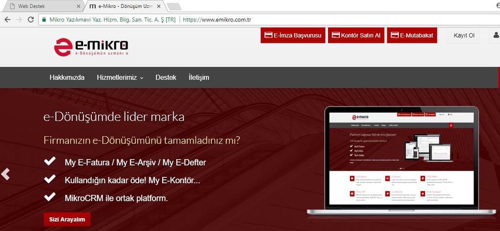 BSBA e-mutabakat Gönderim Uygulaması