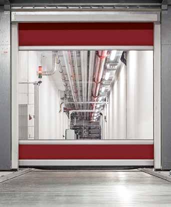 Esnek hızlı kapılar Özel taleplere uygun iç kapılar Kapı tipi V 5030 MSL İş güvenliği ve üretim prosesleri ile ilgili talepler gün geçtikçe artmaktadır.
