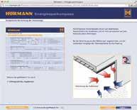 Açılır menü ve sembollerin yanı sıra arama fonksiyonu gibi net kullanım tasarımı sayesinde teknik şartnamelere ve 850 den fazla Hörmann ürün çizimlerine (DWG ve PDF formatı) kolay ve hızlı bir