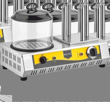 SOSİSLİKLER HOT DOG COOKERS Elektr k ve Propan (LPG ) modeller.