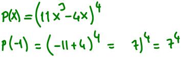 0 1 a + 1 3 1. Px ^ h = ^a x 4xh 3 polinomunun derecesi 1 olduğuna göre, P( 1) kaçtır? ) 15 4 B) 7 4 ) 7 4 D) 15 4 E) 17 4 POOM POOM 5.
