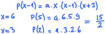 P(x 1) polinomu x, (x 1) ve (x + 3) ile ayrı ayrı tam bölünebilmektedir. P^5h Buna göre, oranı kaçtır? P ^h ) 8 B) 15 ) 7 D) 13 E) 6 7.
