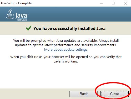Java kurulumu 3 Daha sonra Internet
