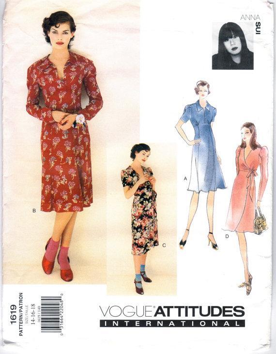 Anna Sui (Bkz. Şekil 5.2.16.1) 1995 yılındaki tasarımında, 1930 lu yılların ve 1940 lı yılların koleksiyonlarından etkilenerek tasarımlarını yapmıştır.