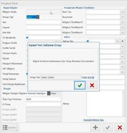 CRM KİŞİSEL VERİLERİN KORUNMASI KANUNU GEREKSİNİMLERİ Nebim V3 ile Kişisel Verilerin Korunması kanunu gereksinimlerini yerine getirin.