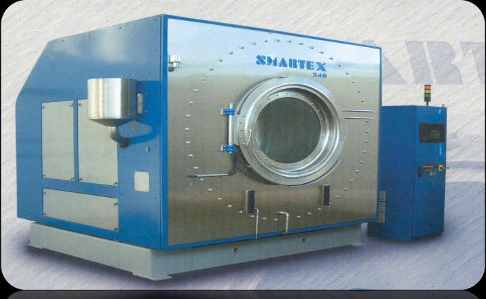 - Tamburlu Boyama Makinesi Prensip olarak bu makine evde kullanılan çamaşır makineleri ile aynıdır, tek farklı yönü ise perfore edilmiş (delikli) tambur birkaç bölmeye bölünmüş olmasıdır.