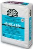 ARDEX A 900 Tamir ve Dekor Sıvası ARDURAPID -Effektli, çimento esaslı Duvar ve tavan yüzeylerinin dolgusu ve düzeltilmesi için, özellikle onarımlarda.