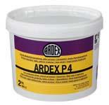 ALT YÜZEY HAZIRLI I ARDEX P 4 Hızlı Çok Amaçlı Astar, iç ve dı ç ve dı mekanlarda, zemin, duvar ve tavan yüzeylerinde aderans arttırıcı astar olarak kullanılır.
