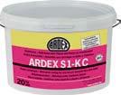 ARDEX S 1- K ARDEX S 1- K C Tek Bile enli Su Yalıtım Malzemesi Fayans ve seramik karo kaplamalarının altına uygulanan su yalıtımı için. Su etki sınıfı A, A0 için uygundur.