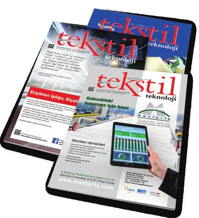 tr Everything About Textile Sector Tekstil Teknoloji magazine is worldwide known monthly publication that provides up-to-date news in the rapidly changing textile world since 22 years!