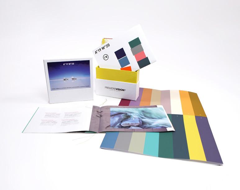 News / HABERLER NEWS AUTUMN WINTER 19/20 COLOR CARD This range brings together the key seasonal information for all activity sectors: RTW, accessories, leather goods, shoes and components for fashion