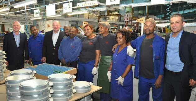 Arçelik Güney Afrika Defy Pişirici Cihazlar İşletmesi Eğitim Bakanlığı nın işbirliği ve Vehbi Koç Vakfı nın desteği Meslek Lisesi Memleket Meselesi (MLMM) Projesi ni hayata geçirmiştir.