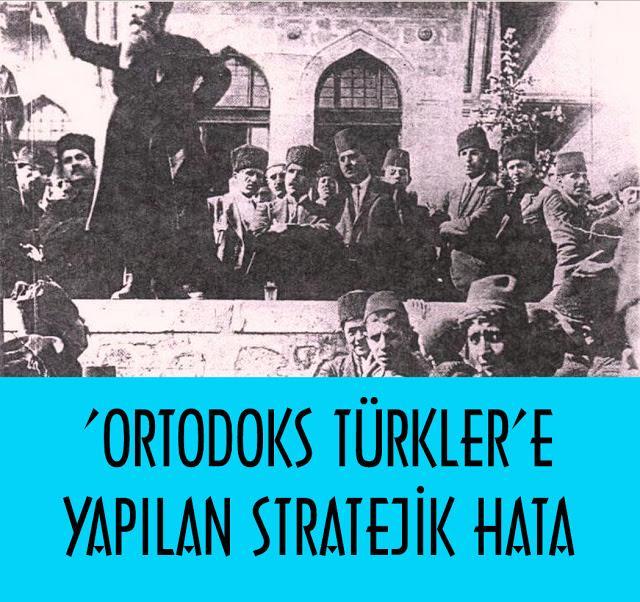 ORTODOKS TÜRKLER'E YAPILAN STRATEJİK HATA Türk Ortodoks Patriği Zeki Erenerol (Patrik Eftim I), 1920'de meclis açılışında meclis duvarında konuşma yaparken. KAYNAK : https://kemalkaplan.blogspot.com.