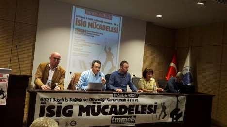 Moderatörlüğü İstanbul Şube Sekreterimiz Mehmet Makar tarafından yapılan Panel de ilk sözü İstanbul İKK Sekreteri Cevahir Efe Akçelik alarak panelin açılışını gerçekleştirdi.