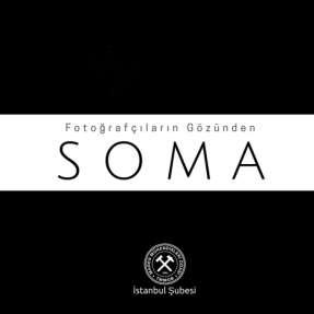 Somadaki etkinlikte Maden Mühendisleri Odası Genel Merkez ve Şubeleri olarak Soma Katliamında hayatını kaybeden madenciler ve meslektaşlarımızın mezarlarının ziyaretinin ardından Soma Madenci