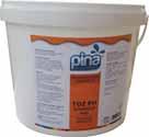 PİNA ph REDUCER POWDER It is used between dosing system and filtration system. It can use with automatic system.